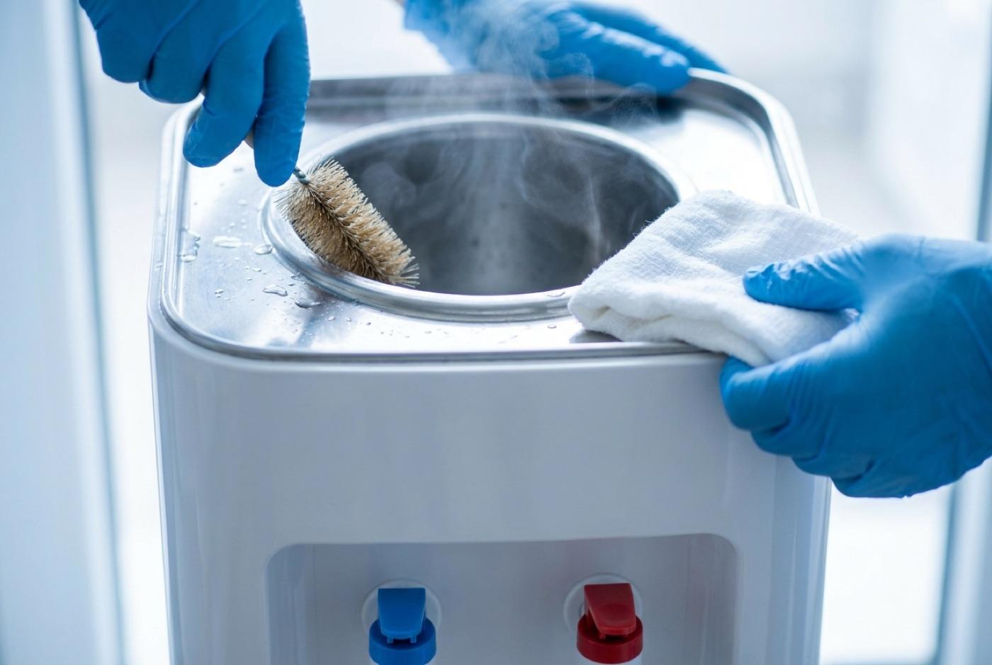 Why Your Water Dispenser Needs Sanitizing, Not Just Wiping